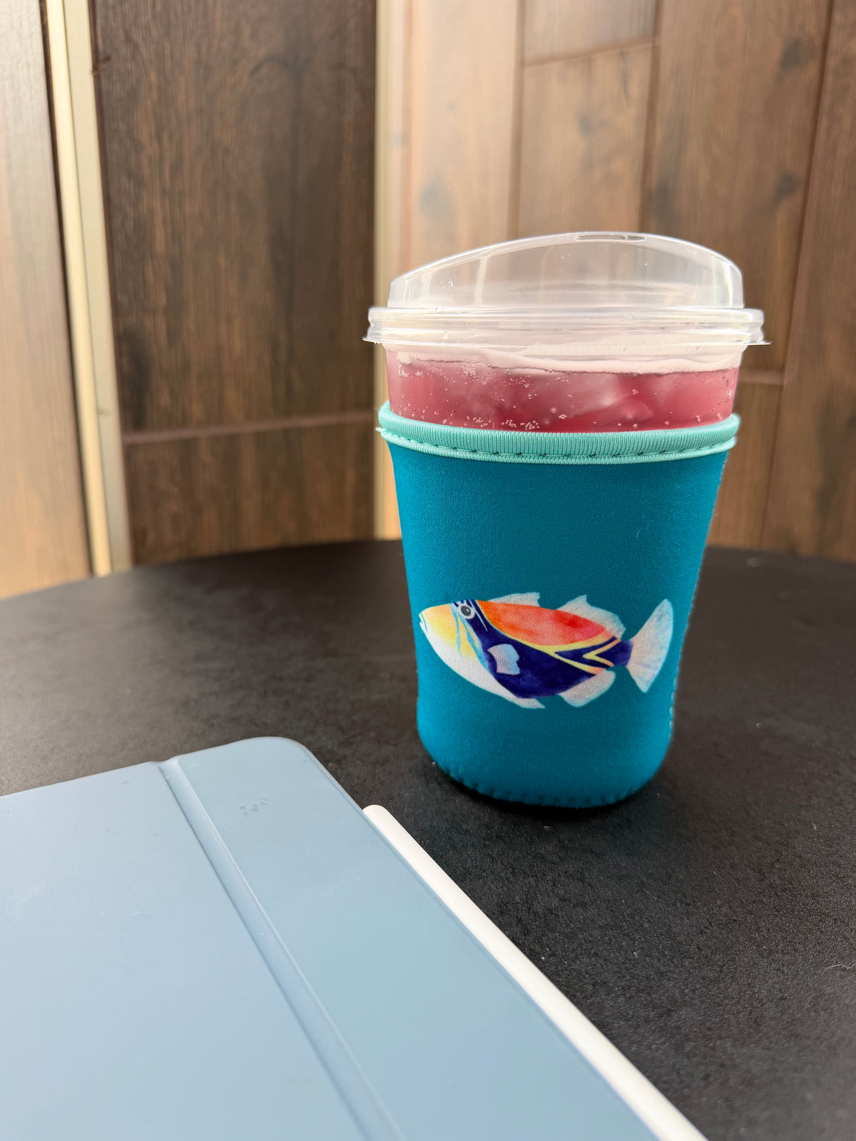 Humuhumunukunukuāpuaʻa Iced Coffee Coozie