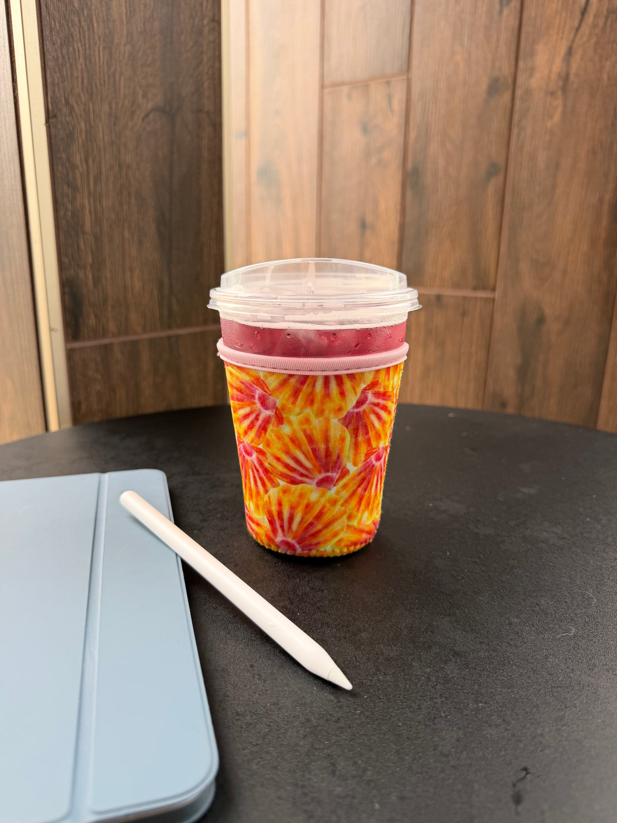 Sunrise Shell Iced Coffee Coozie