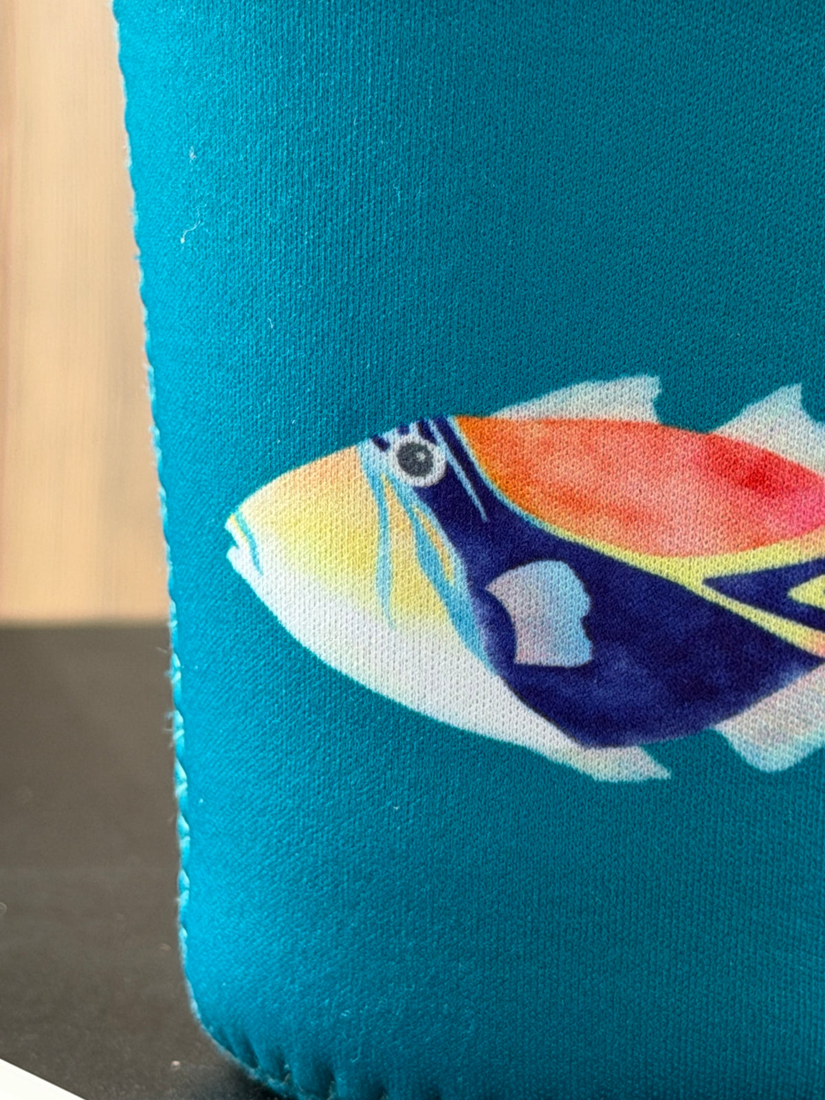 Humuhumunukunukuāpuaʻa Iced Coffee Coozie