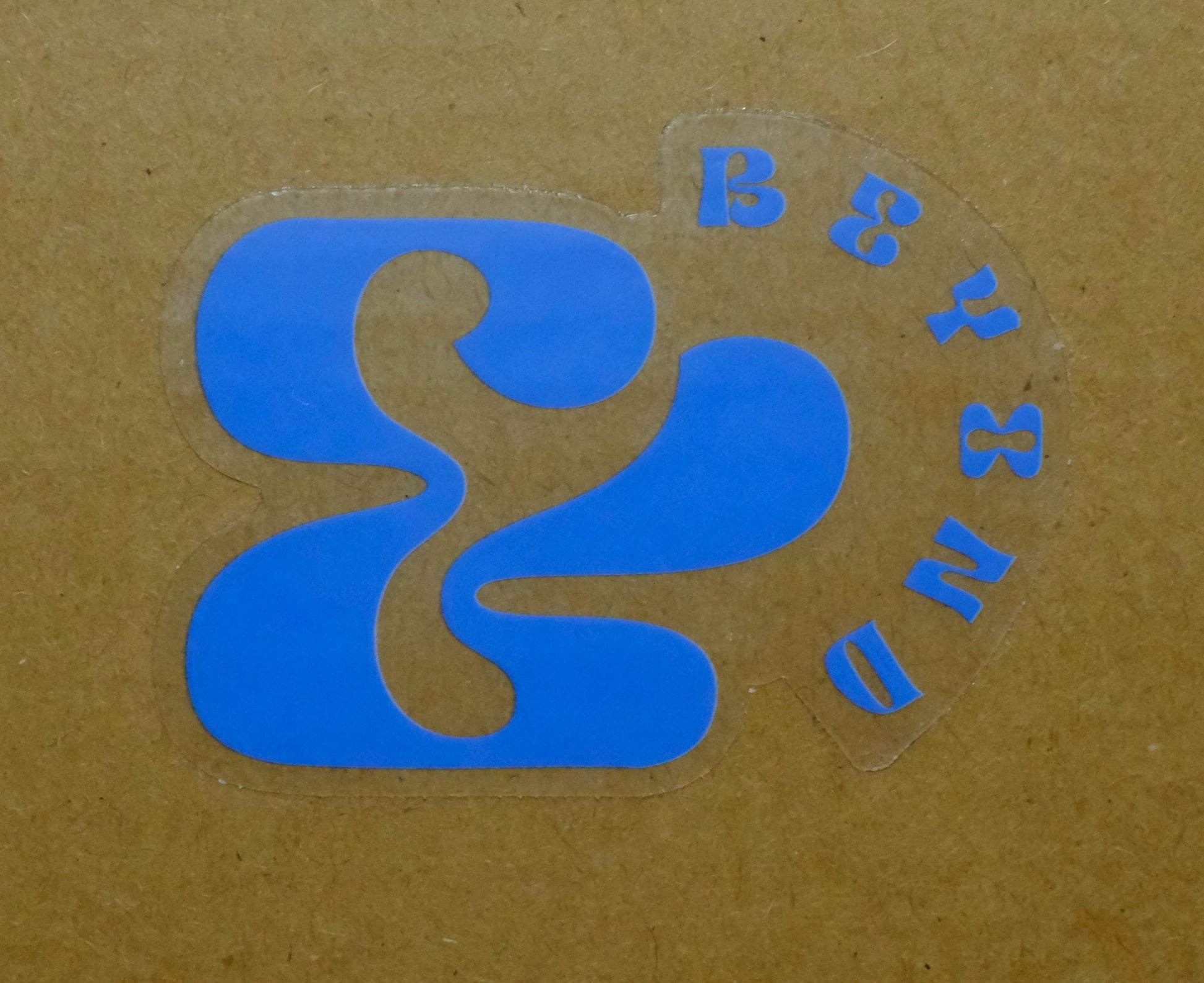 &BEYOND Logo Vinyl Stickers, to show support to a small business who is doing their greatest everyday. We create little luxuries for the everday, made to brighten the planned and unplanned moments in life! 